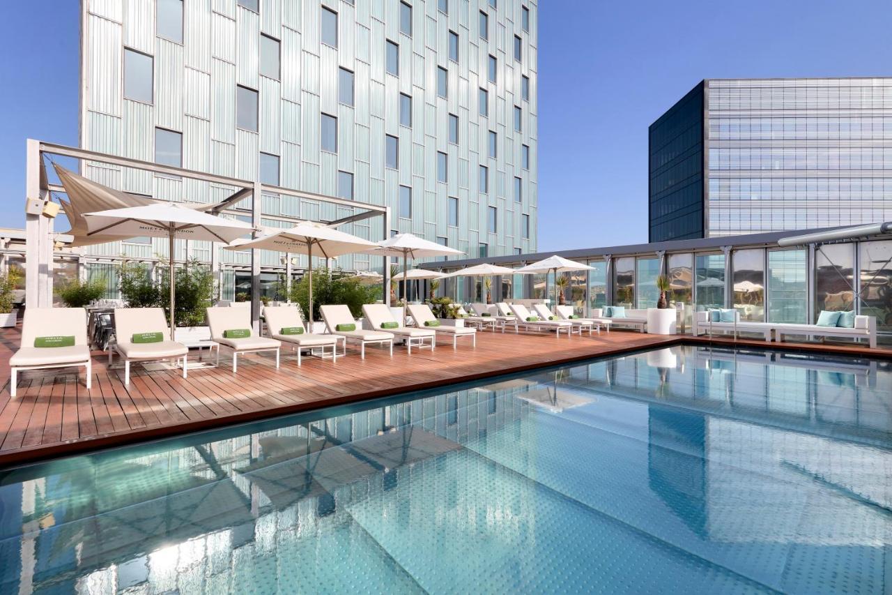 The Level At Melia Barcelona Sky Hotel Екстериор снимка