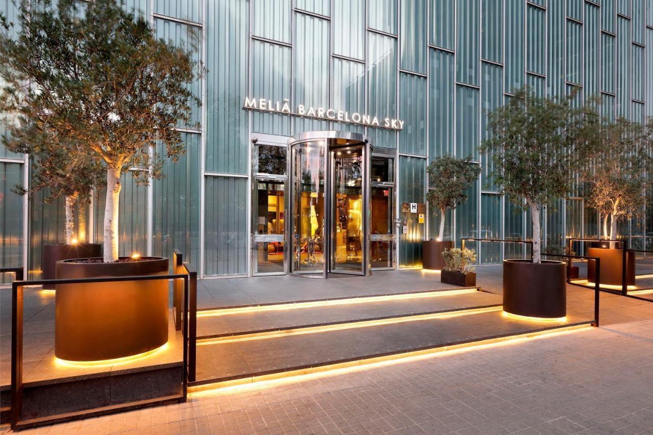 The Level At Melia Barcelona Sky Hotel Екстериор снимка