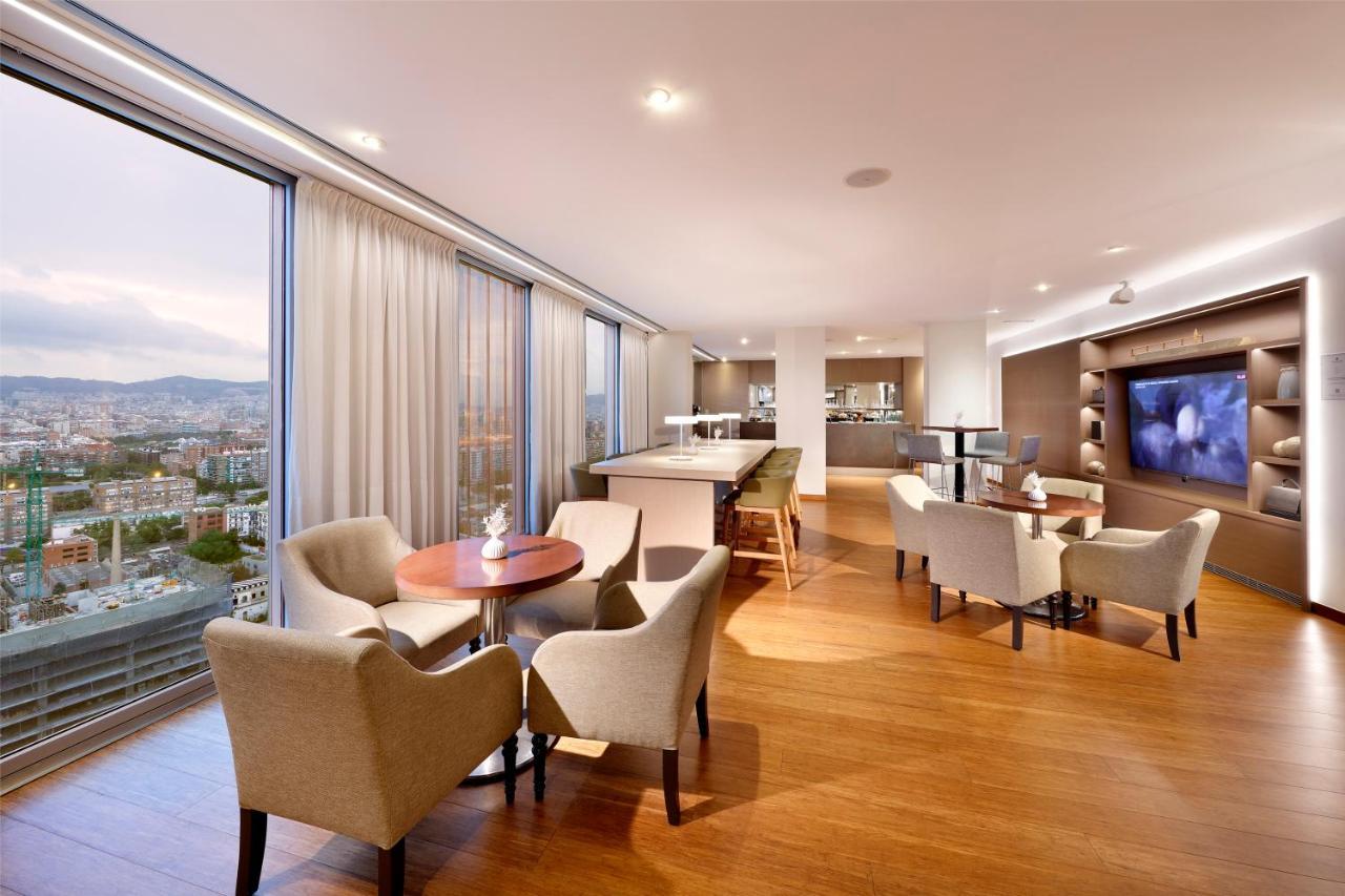 The Level At Melia Barcelona Sky Hotel Екстериор снимка